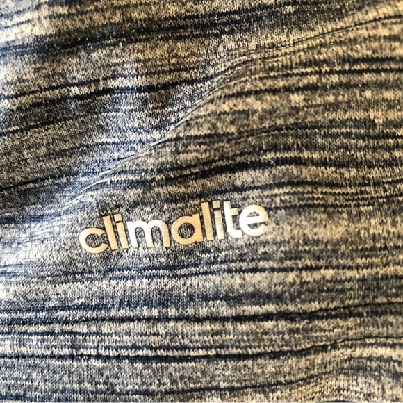 Adidas Ultimate Tee Shirt Men's Medium Blue Striped Lightweight Casual gw. - Picture 3 of 4